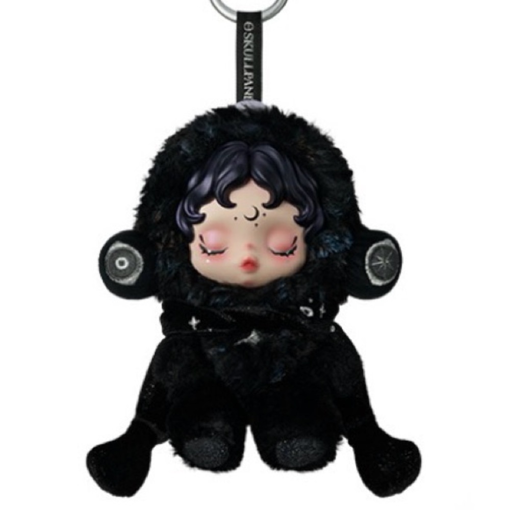 Pop Mart SKULLPANDA You Found Me! Series DARKNESS PLUSH DOLL PENDANT